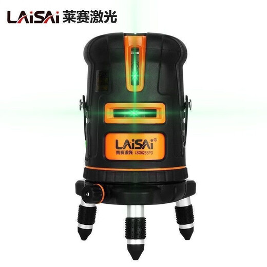 莱赛激光莱赛水平仪LSG686SPD高精度强光细线绿光5线激光红外线投标线仪器 莱赛625SPD5线(单电款)