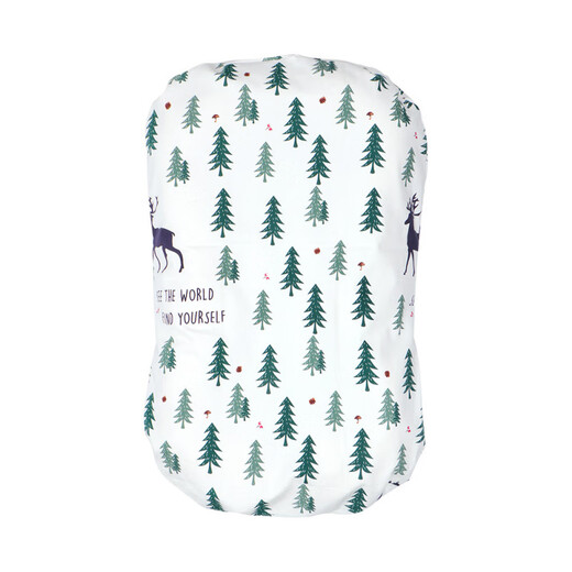 Fat Donglai Yangma’s Recommended Printed Cotton Crib Middle Bed Portable Uterus Bionic Bed Newborn Play Bed Large Flower Canvas 75*45CM (cloth cover + liner)