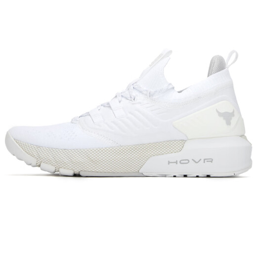 Under Armor low-top women's sneakers, wear-resistant, lightweight, breathable, shock-absorbing comprehensive training shoes, white 35.5