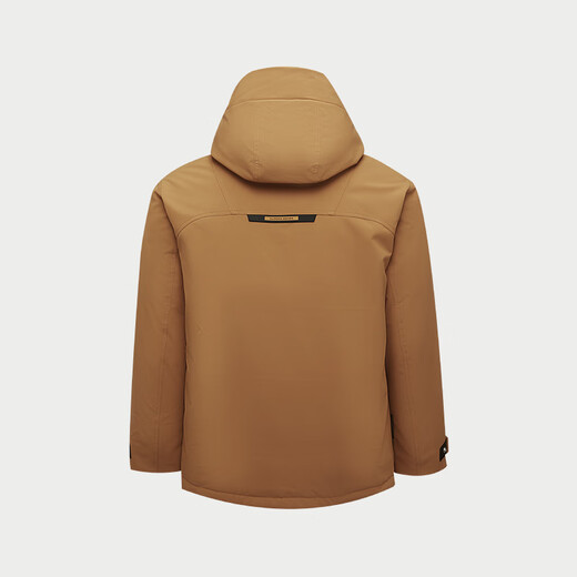 Heilan House (HLA) Мужская короткая пуховая куртка 25 Осень и зима Новая Aurora 95 с бархатным капюшоном для дальнего инфракрасного диапазона Теплая антистатическая куртка для мужчин Светло-оранжевый J6 S 165/84A S Рекомендуемый вес 100-120 Джин Джин равен 0,5 кг