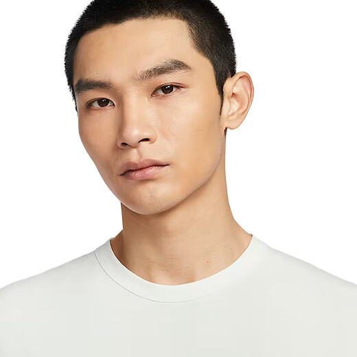 耐克（NIKE）冰丝凉爽短袖男装夏季小勾子圆领宽松透气快干运动服学生T恤上衣 HV4882-121 2XL  /185/100A
