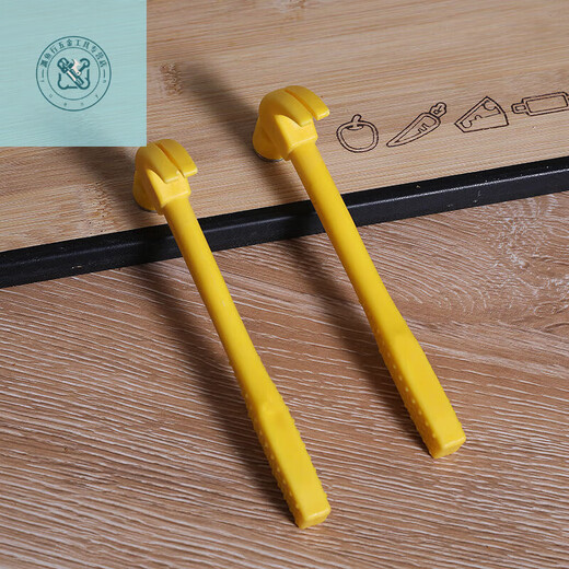 LNGA LANDGRE claw hammer plastic hammer yellow plastic hammer mini toy small hammer plastic handle small hammer children DIY Korean style yellow small hammer 1 pack