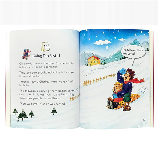 
Original English picture book One Story A Day For Beginners Children's Edition 12 volumes 365 stories Listen to children aged 4-8 every day English reading for children early childhood education books enlightenment pictures story book gift audio [Children's Edition book 7-12] 6 books in total