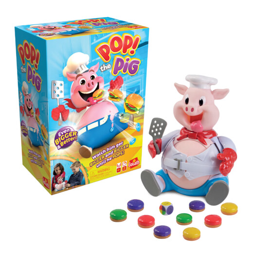 Fox rápido y lento Países Bajos Popthe Pig Boat Bouth Pig Children Número de color Juego de mesa de mesa Padre Interactivo Juguetes Interactivos 3 años + Popthe Pig Big Mouth Pig