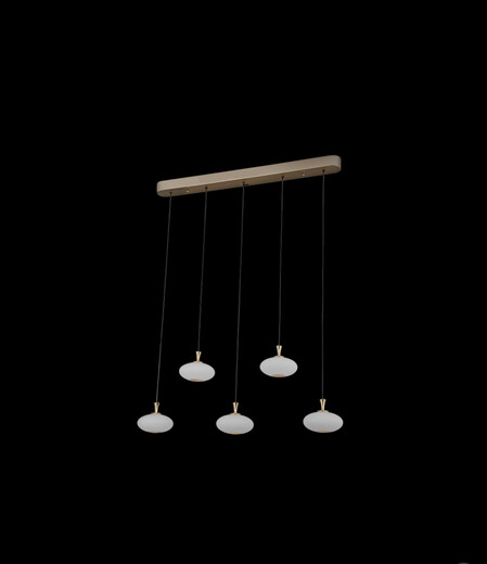 Lehi Lighting Light Cylinder lustre solide 12809 Star Degree Modern Light Luxury Cream Style CHAUD DICLE VOIX HORD LIGNE INSTALLATION 56W 15-EN-15 DISC Long