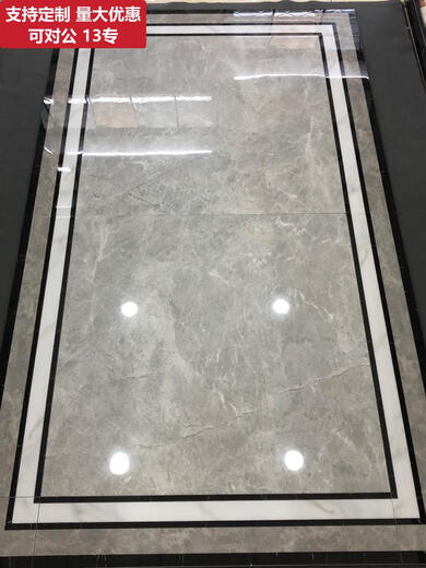 Couleur bleue He Foshan Floor Tile Centimètre Ligne de vie Guide d'onde de salon Planche de carreaux de céramique Pleine-baisse décorative 150x800 Guide d'onde de microcristaux 15869