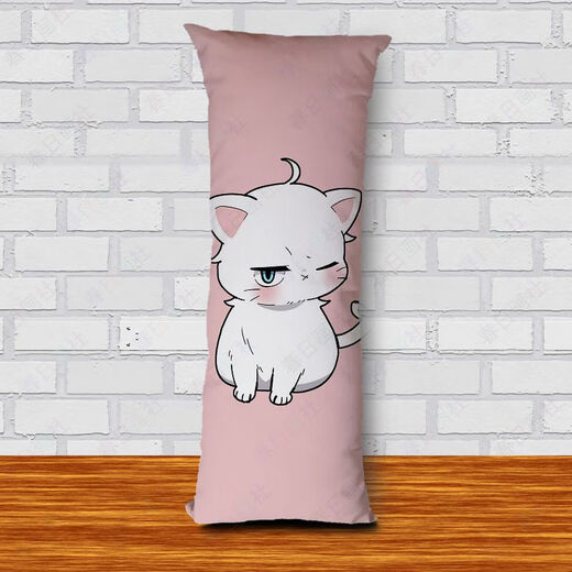 Cheng Liu My New Boss es un almohada de almohada Dai natural periférica periférica con el mismo cojín de gato de almohada para personalizar la imagen DS9922 40x60 cm almohada (incluido el núcleo de la almohada)