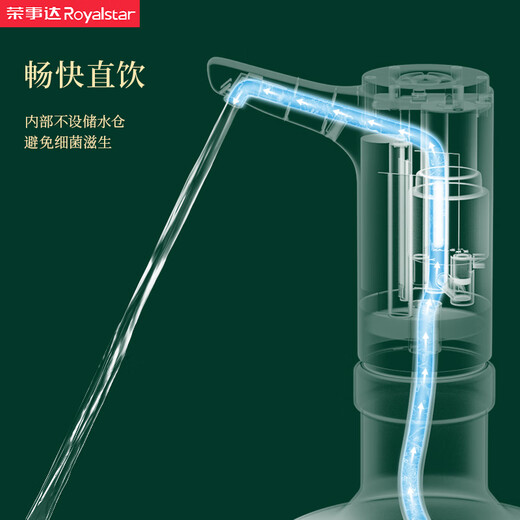 Royalstar bottled water pump, automatic water dispenser, household drinking water pump, electric water dispenser, mineral water dispenser, water absorber, simple and easy to use, easy to disassemble and clean