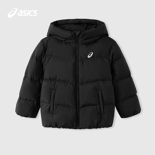 ASICS/ASICS Children's Wear 25 Years Winter Loose Short Puff Down Jacket for Large Children, Thin and Comfortable