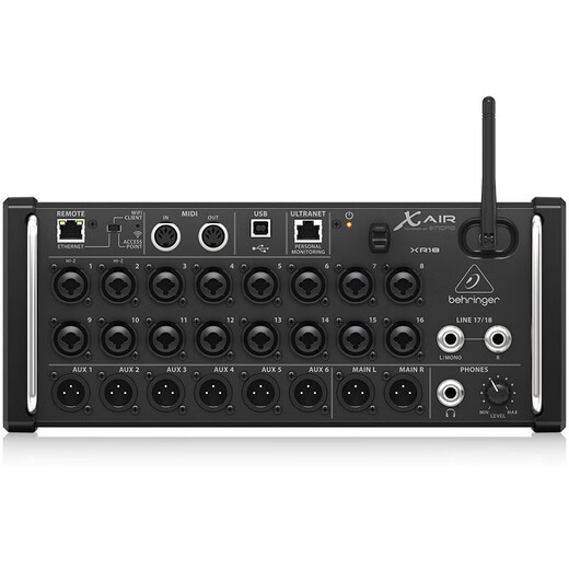 BEHRINGER XR12 XR16 XR18 Portable Digital Mixer Band Commercial Stage Mixing Mini Digital Mixer XR18