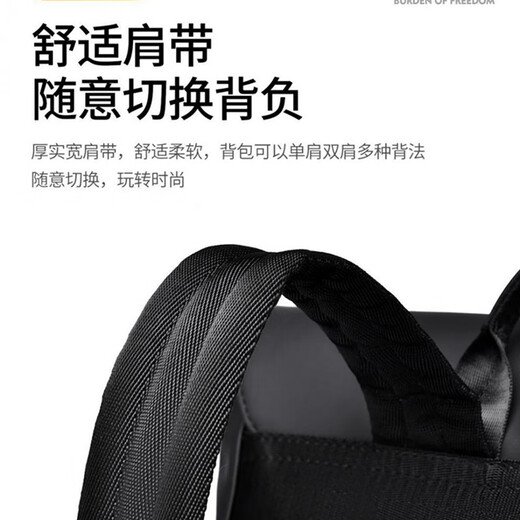 Mochila Cavlslkcat mochila para hombres mochila comercial Computer Bag de viajes de viajes Bolsa de viajes High School College Bag Black 15 pulgadas 32*11*42cm