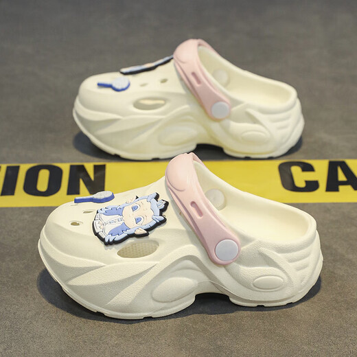 Boys and girls Croc Shoes Children's New Summer 2025 Soft Sole Anti-Slip Sandals Beach Shoes Boys Slippers Kids Large Mika 38