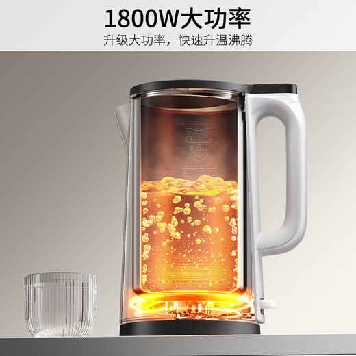 Joyoung hot water kettle electric kettle 2L large capacity double steel inside and outside 316L stainless steel integrated seamless liner 0 glue kettle K20FD-W198