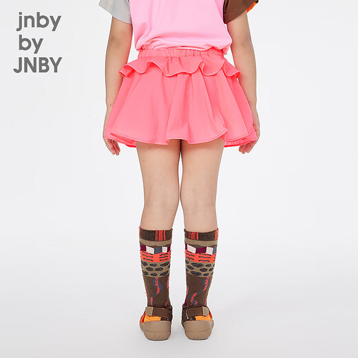 jnby by JNBY [Sports Series] New Jiangnan Buyi Children's Wear Slim Short Skirt Pants 25 Summer Girls 1P4E12160 679/Fluorescent Powder 140 cm
