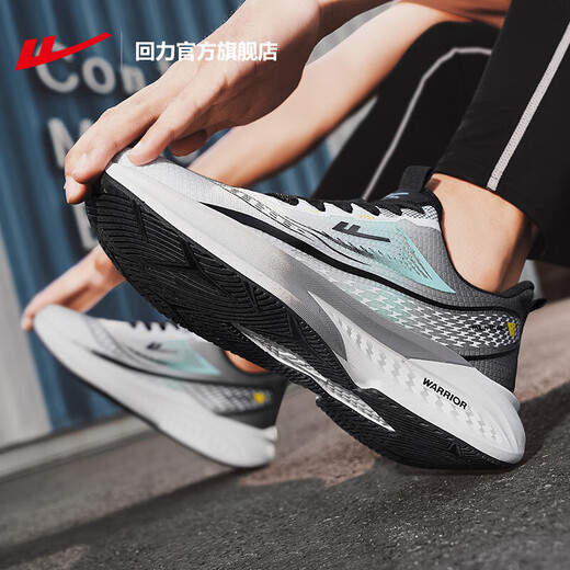 Krieger offizielle Turnschuhe Herrenschuhe Sommer atmungsaktiv dünner Vater lässige Schuhe der Herren weicher alleiniger Mesh Schuhe Running Schuhe Herrengrau Rennserie 42