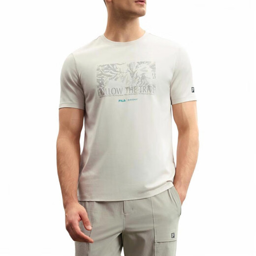 Fila AthleticsSport2025Q1 Treotage à manches courtes à manches courtes et personnalisés sports polyvalents et t-shirts décontractés Men Gongbei M 170 / 92A