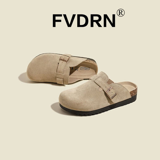 Zapatillas de punta de bolsas de estilo de lujo para mujeres 2025 NUEVO SUMERA RETRO RETRO CASA SULLA SULLA SULLA BIRKENSTOCK HCS-828-1A LIGHT KHAKI 40