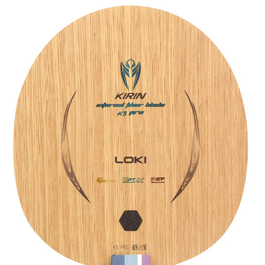Base de tenis de mesa de Loki Thor Kirin K5 Pro incorporado Fibra Table de tenis Raqueta Horizontal