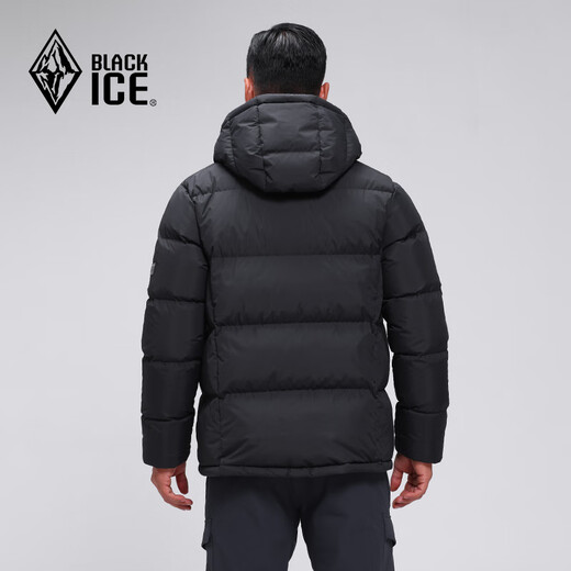 Schwarzes Eis 25 Neue Outdoor 700 Ente Down Herren -verdickte winddichte und warmische Jacke D f8905mj schwarz xl