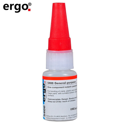 Ergoergo Glue 5400 potente 5210 zapatos pegajosos de plástico Madera de plástico 502 seco rápido 5400 [10g]+ 9922 solo 25 ml de paquete