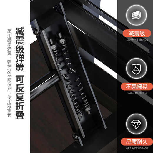 Annafu folding table computer table desk learning writing table dining table long table BGZ828 single layer walnut 120*60