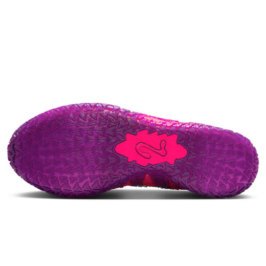 Nike NIKE Men's Basketball Shoes Morant III JA 3 EP Sports Shoes HF2794-600 Pink Purple 41