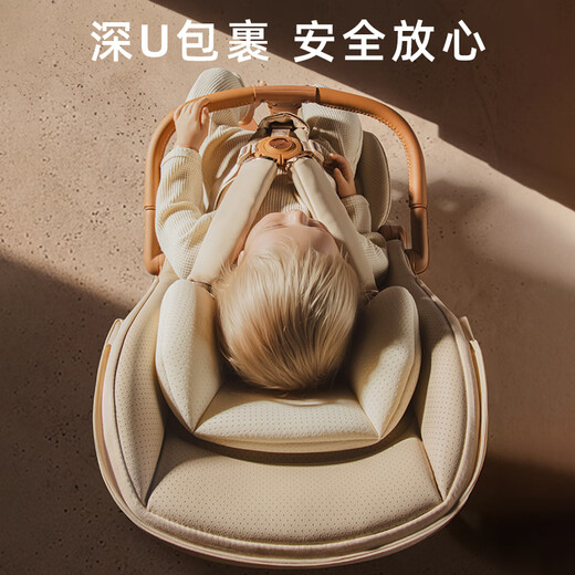 DELAMA Q2 baby stroller, high view stroller, can sit and lie down, reversible, lightweight folding baby stroller Q2 Maillard PLUS (larger wheel version)