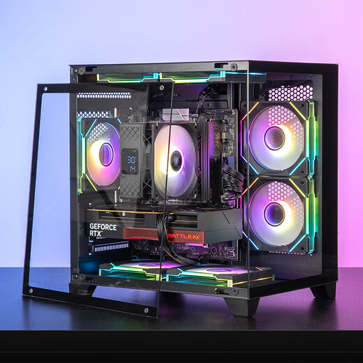 Colorful amd Ruilong r5 9600x/9500f rtx5070/5060ti/5050 graphics card sea view room desktop assembly computer host game e-sports flagship store diy complete machine eight R5 9600X+5070+500G+16G
