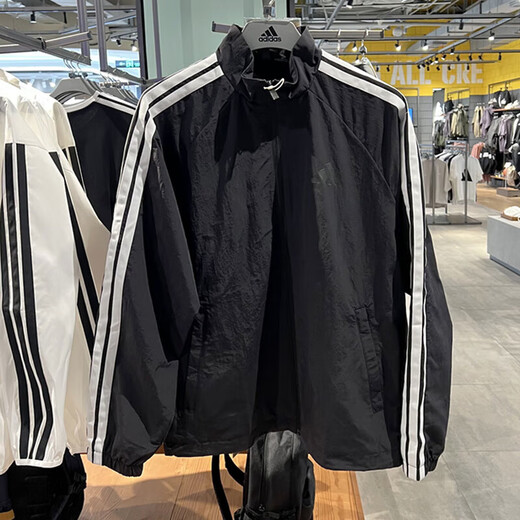 ADIDAS JUNTA TRABAJADOR DE TRES CONDICIONES 2025 Spring New Sportswear Top Chaqueta casual para hombres KC3892 XL