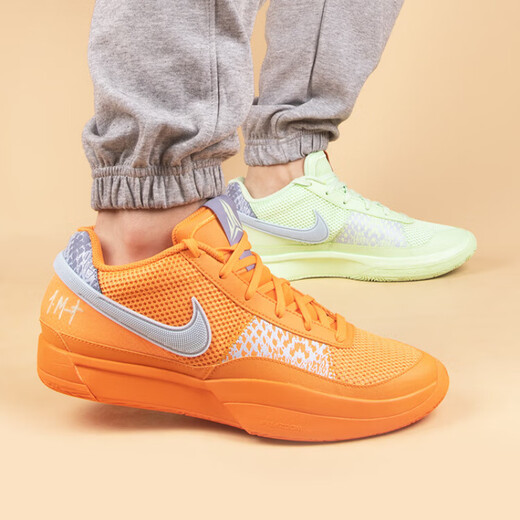 Nike (Nike) Ja 1 Morant 1 Génération Dragon Orange Green Mandarin Duck Chaussures de basket-ball FV1291-100 FV1291-100 ANNÉE DU DRAGE <CONDED> 40