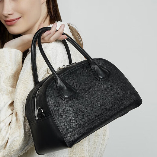 Chearl koria shell sac Nouveau sac de bowling couche de tête de vache de vache crossbody-in boston sac femmes éléphant gris