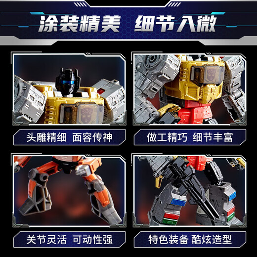 Transformers – figurines de jouets pour enfants, modèle Studio série Leader niveau 86, ensemble de film Grimlock Runner G0485