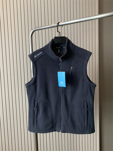 
Zhidou Dou reputation bull product for men and women same autumn and winter warm fleece horse clip vest outdoor sports sleeveless fleece men blue 9277A 4XL