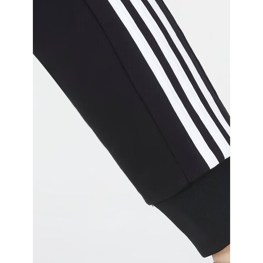 Adidas men's pants summer new small feet pants sweatpants knitted close-up casual running trousers GK9226 HA4337/black three stripes XL /185/90A