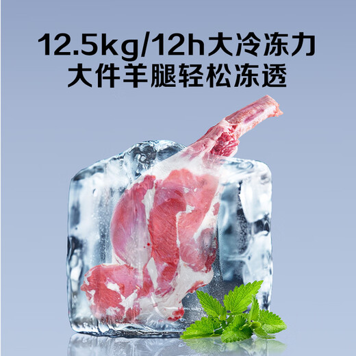 Hisense 350-liter single-temperature household freezer first-class energy efficiency frost-reducing deep-freezing quick-freezing BD/BC-350S1HNKQD refrigerator