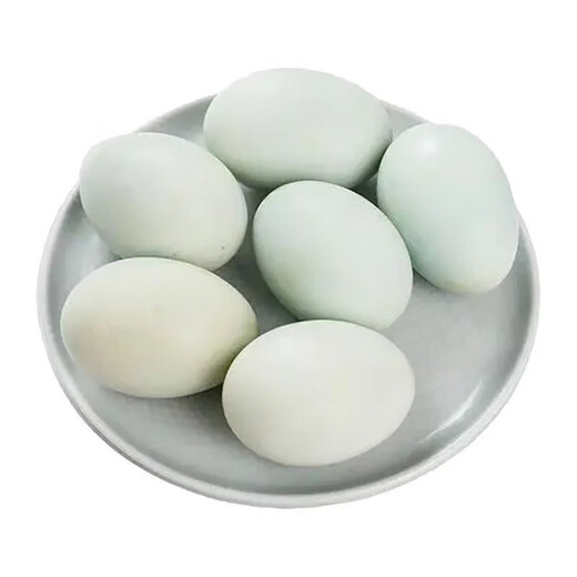 Duck eggs fresh raw duck eggs 50-60g native duck eggs farm-raised free-range white-skinned green-skinned duck eggs whole box wholesale 10 pieces Duck eggs fresh raw duck eggs 50-60g native duck eggs farm-raised free-range white-skinned green-skinned duck eggs whole box wholesale 10 pieces
