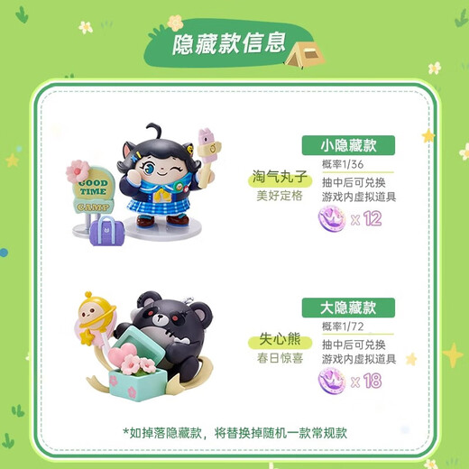 童雀正版蛋仔派对盲盒手办公仔玩偶儿童玩具女孩7-14岁12男孩生日礼物 蛋仔派对盲盒【端盒6款不重复】 蛋仔盲盒游戏周边七夕情人节礼物