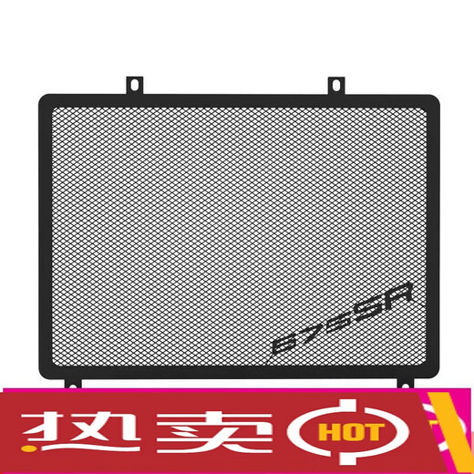 羽念汐适用春风675SR-R 675NK改装水箱护网水箱网保护罩配件 黑色B款675NK 水箱网
