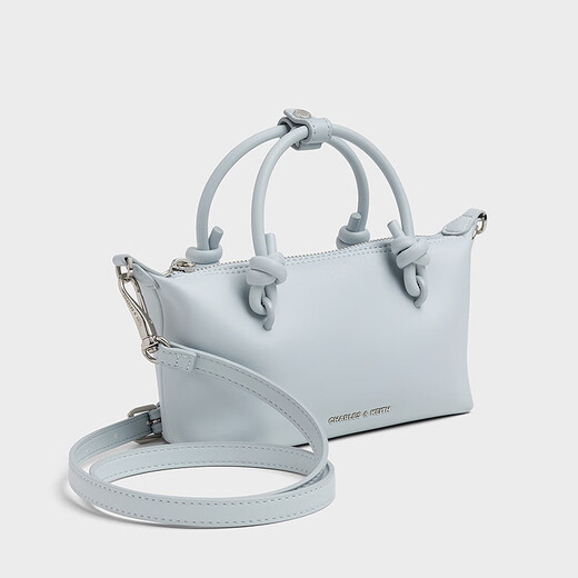 Charles/Keith25 Autumn New Product nudo Handal Handbody Crossbody Square Square Dumpling Bag Ck2-30271635 Sal Sal Sal Sal Sal Sal Sal Azules Azules S