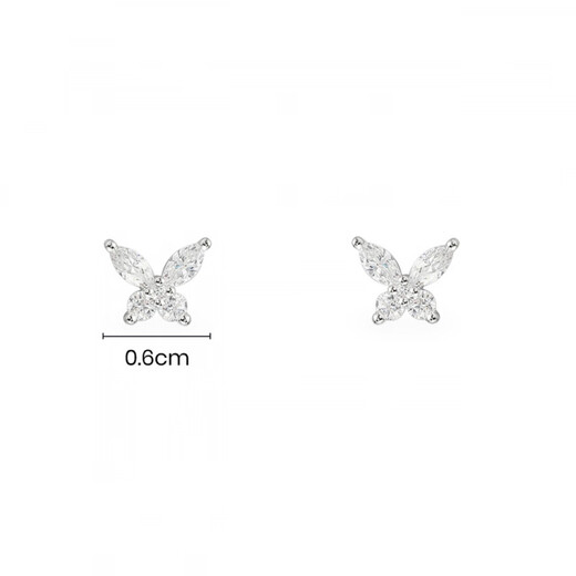 Apm Monaco Mini Hexagram Small Earrings Cool Design Earrings Women's Earrings as Graduation Gifts Butterfly Earrings