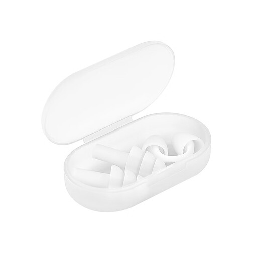 Chi-Shot Swimming Nose Clip Invisible Diving Nose Plug Waterproof Silicone Earplug Set Anti-Choking Mermaid Underwater Photography for Women Transparent White Upgraded Model (Regular Size Men and Women)