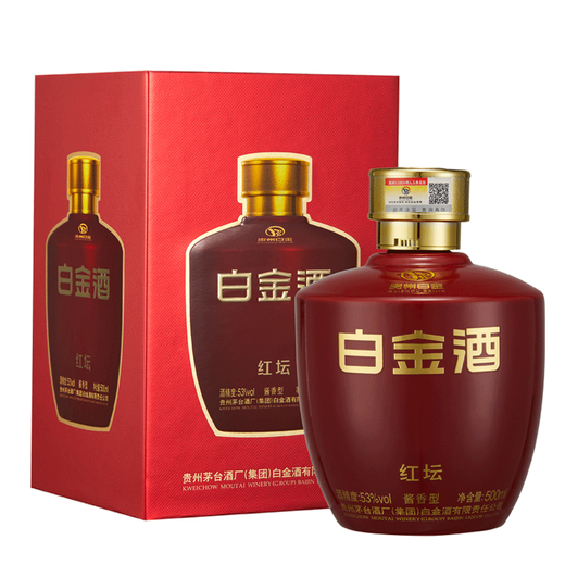 
Moutai (MOUTAI) Moutai Group Health Wine Industry 53-degree sauce-flavored liquor 53-degree 500mL 6 bottles Platinum wine red jar