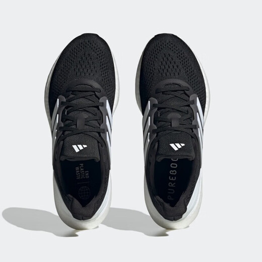 ADIDAS Zapatos y zapatos de mujer oficiales para hombres. Spring New Sports Shoes Pure Boost Mase transpirable Agradable Ligero Ligero Running Shops IF4839/Blanco y negro/Mesh Avistable 46 (Longitud interna 285 mm)