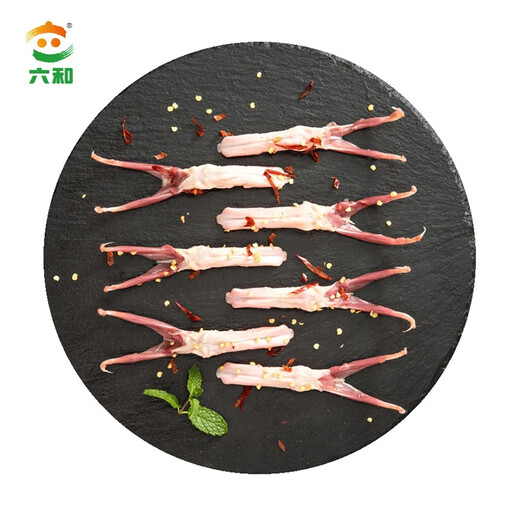 Liuhe Cherry Valley duck frozen duck tongue 0.6Jin Jin equals 0.5kg Liuhe braised duck tongue sauce duck tongue barbecue ingredients