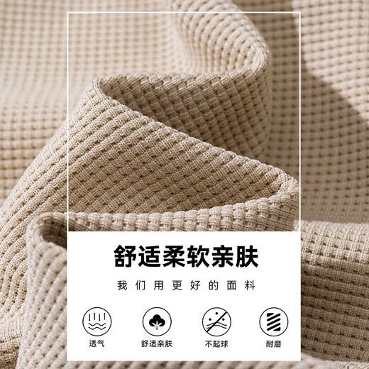 Pantalones cortos recortados de gofres finos de verano para hombre, pantalones deportivos sueltos, informales, transpirables, por encima de la rodilla, talla grande, gris oscuro XL