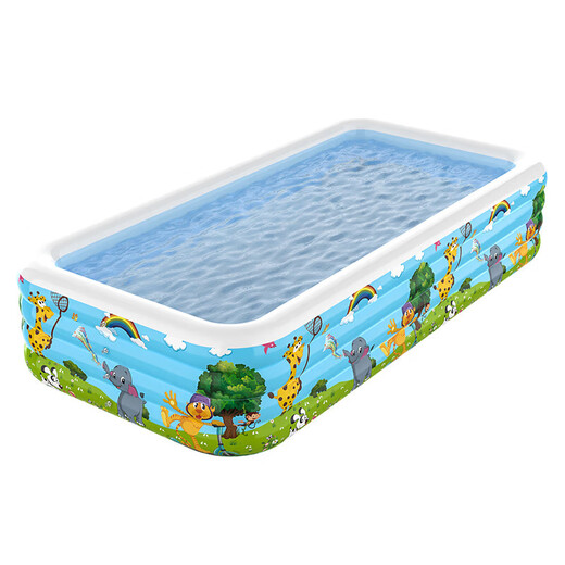 Famatha Fav Martha German Calidad Inflable Piscina Inflable Juguetes para niños Juguetes para la piscina para el hogar para adultos Piscina del océano engrosado de desgaste en espesas Impreso de 4.28 metros de tres capas Disfrute de mejorado en espesas/resistente