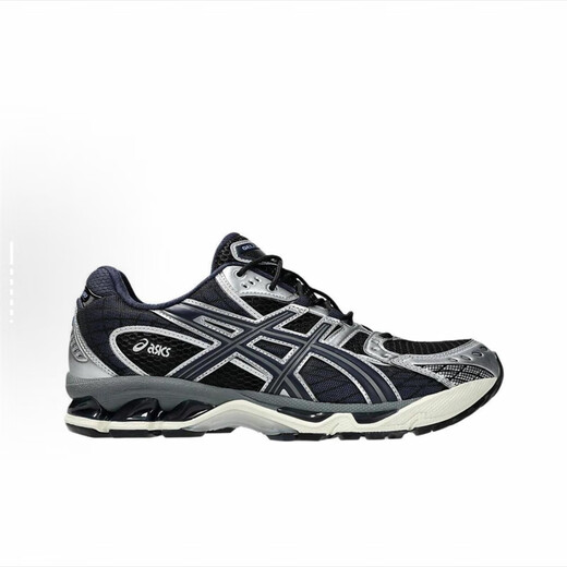 亚瑟士（asics）GEL-Nimbus 10.1 复古休闲百搭减震防滑耐磨 低帮跑步鞋 1203A543-003银黑 39.5
