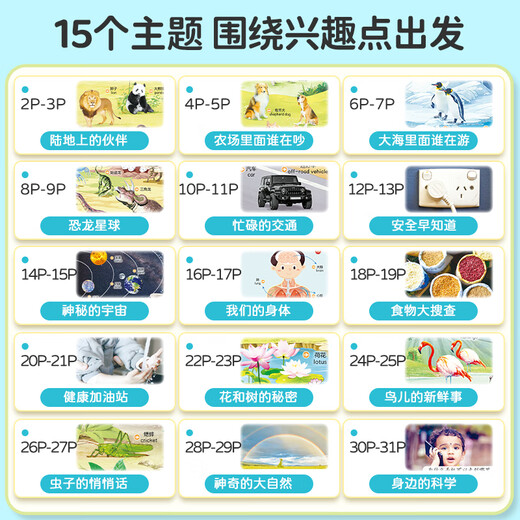 可爱家儿童力玩具3到6岁思维训练幼儿园4一5男生女孩生日礼物六一节 【幼小衔接】会说话的有声书