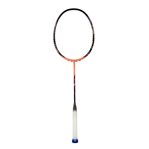 威克多（VICTOR）驭12 全新上市 腰王郑思维代言DX12 单拍攻守兼备全面型羽毛球拍 DX-12 O鲑红色-4U 空拍