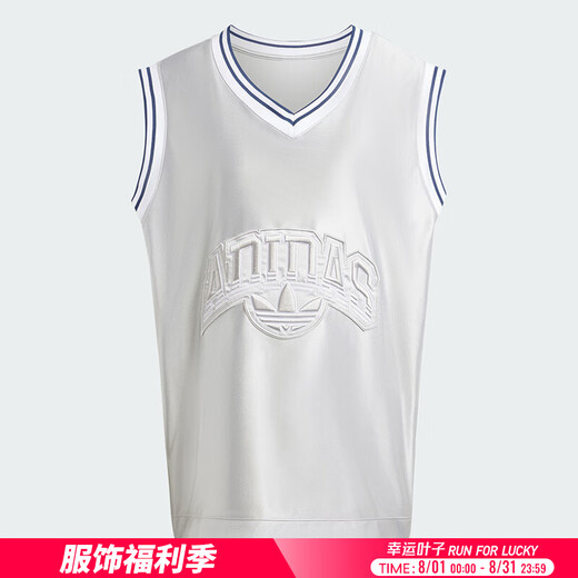 阿迪达斯 （adidas）三叶草女装 运动背心跑步健身训练舒适透气时尚潮流休闲无袖上衣 IT9766 S
